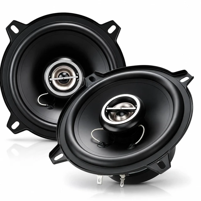 Main image of TANVSO 5.25 Speakers, 500W Peak 4 Ohm 5-1/4 Car Speakers, 2-Way Coaxial Door Speakers with Precision-Formed PP Cone, Rubber Surround for Car Door, Rear Deck & Custom Audio, 2 Pack