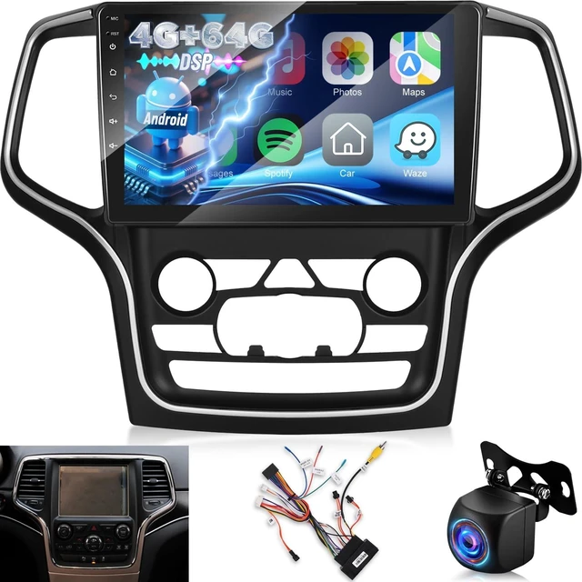 Main image of 4+64G 10'' Android Radio for Jeep Grand Cherokee 2014-2020 with Big Screen