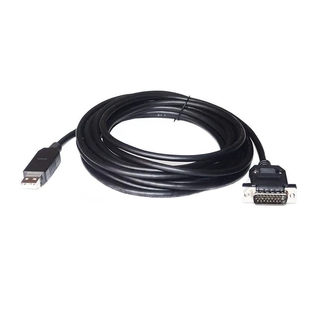 Alt view image 3 of 4 - Pidwaok USB to DB26 Male Cable for Parker Aries Drive, 1.8m RS232 Communication Cable