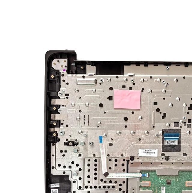 Alt view image 5 of 5 - New Replacement for HP Fortis G11 14 Chromebook Series Laptop Palmrest Upper Case Keyboard Touchpad/Non-Touchpad Assembly Part N83274-001 N83273-001 Black (KB/Touchpad)