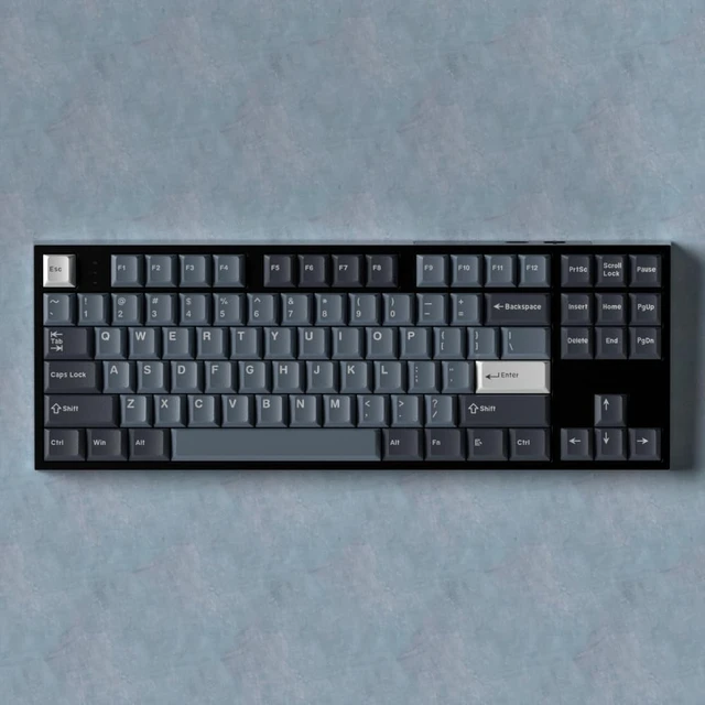 Alt view image 2 of 5 - Ussixchare Apollo PBT Keycaps,Cherry Profile, Double Shot Keycaps Set, Custom Key caps for MX Switches Mechanical Keyboard