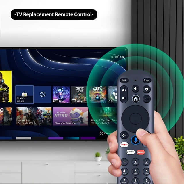 Alt view image 2 of 5 - WDZP New Replacement Remote Control for Element Xumo Hisense Smart TV