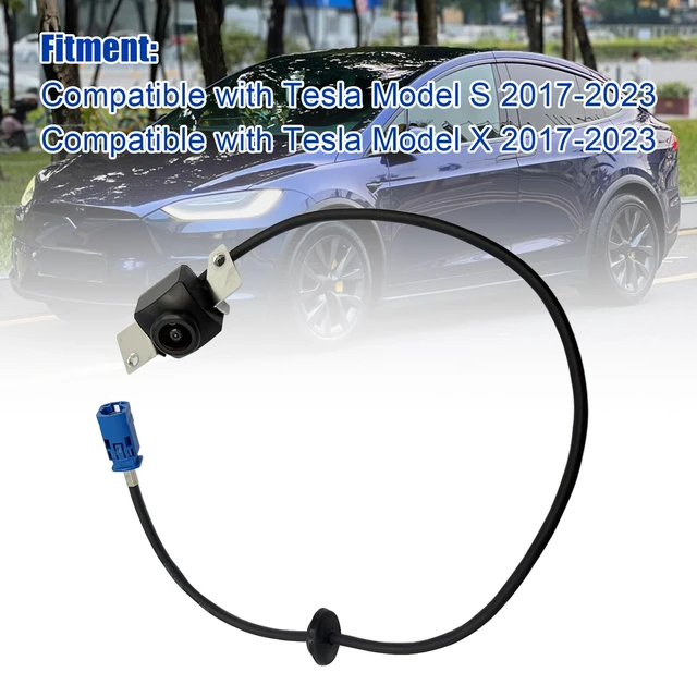 Alt view image 3 of 5 - BABERGOU Rear View Backup Camera Compatible with Tesla Model S 2017-2023 Compatible with Tesla Model X 2017-2023 Replace 106126900C 1061269-00-D 106126900D 1061269-00-C