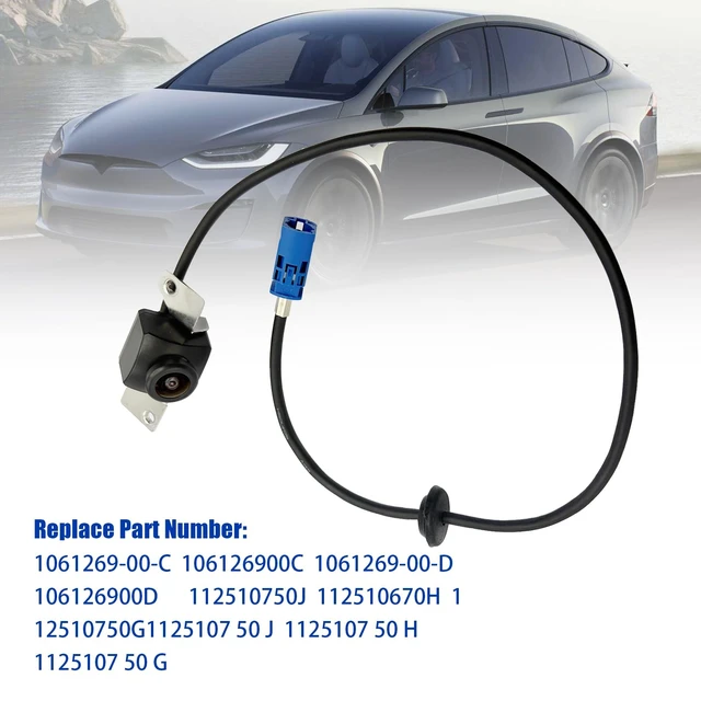 Alt view image 5 of 5 - BABERGOU Rear View Backup Camera Compatible with Tesla Model S 2017-2023 Compatible with Tesla Model X 2017-2023 Replace 106126900C 1061269-00-D 106126900D 1061269-00-C