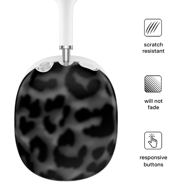 Alt view image 3 of 5 - VELVET CAVIAR Case Cover for AirPods Max 2 & 1 - Cute Protective Headphone Accesssories (It Girl Black Leopard)