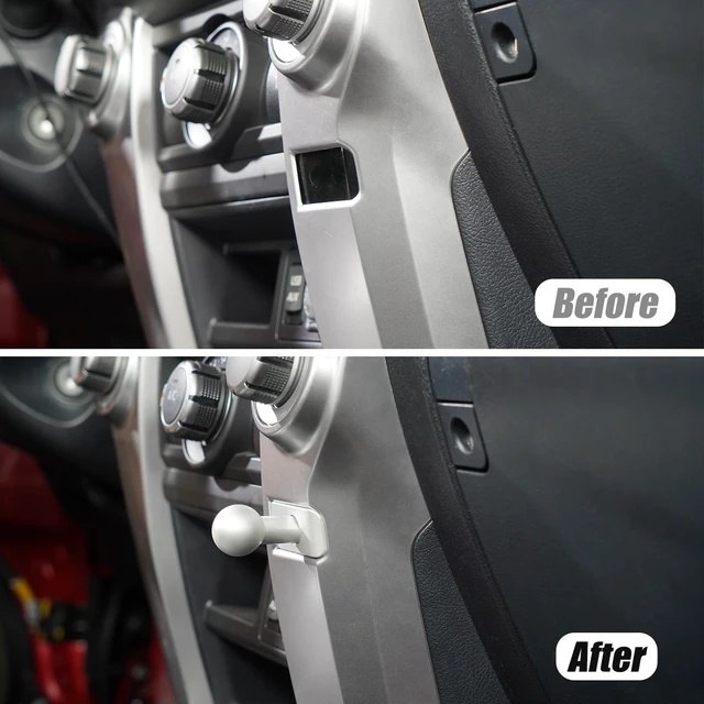 Alt view image 2 of 5 - Bevinsee Lower Dashboard Ball Mount Aluminium