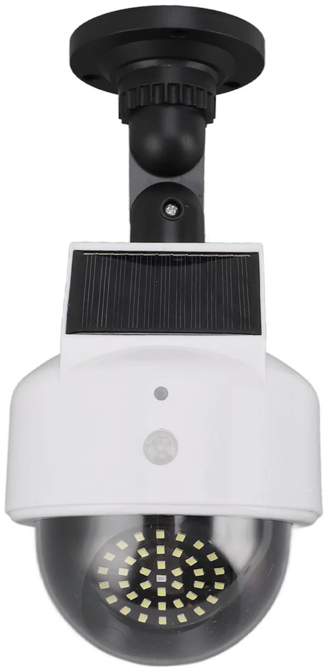 Main image of Brrnoo Solar Dummy Fake Camera with Red Flashing LED Light, Outdoor Simulated Camera for Indoor and Outdoor Use