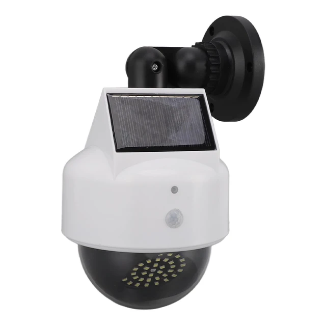 Alt view image 2 of 5 - Brrnoo Solar Dummy Fake Camera with Red Flashing LED Light, Outdoor Simulated Camera for Indoor and Outdoor Use