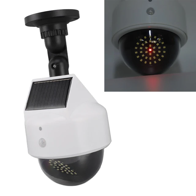 Alt view image 5 of 5 - Brrnoo Solar Dummy Fake Camera with Red Flashing LED Light, Outdoor Simulated Camera for Indoor and Outdoor Use