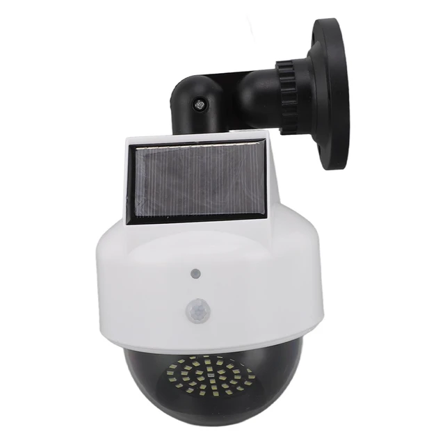 Alt view image 4 of 5 - Brrnoo Solar Dummy Fake Camera with Red Flashing LED Light, Outdoor Simulated Camera for Indoor and Outdoor Use