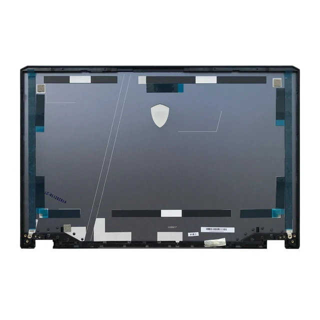 Alt view image 3 of 5 - Wuntenphy New Replacement Laptop LCD Back Cover Rear Top Case Lid with Hinges and Front Bezel Frame for MSI GE76 GP76 Raider 10UE 11UG/11UH/11UEMS-17K1 MS-17K2 MS-17K3 Blue (A+B+H)