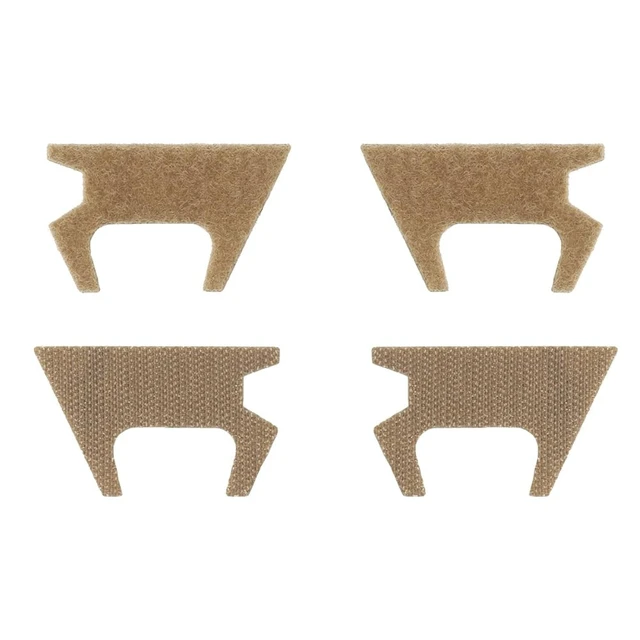 Alt view image 4 of 5 - Next Gen Hook & Loop Panels + Fuzz Cover Set Compatible with Ops-Core AMP Headsets (Multicam Arid)
