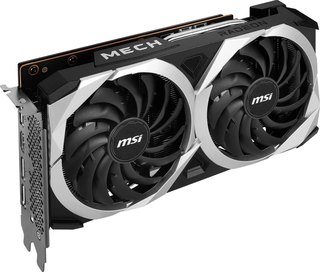 Alt view image 4 of 5 - MSI Gaming Radeon RX 6650 XT 128-bit 8GB GDDR6 DP/HDMI Dual Torx 3.0 Fans FreeSync DirectX 12 VR Ready OC Graphics Card (RX 6650 XT MECH 2X 8G OC)