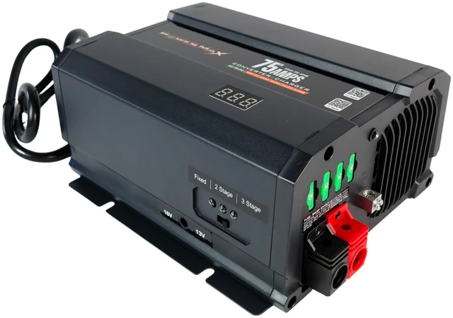 Main image of PowerMax PM3-75-SME 75A RV Converter Charger Adjustable Lithium