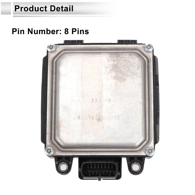 Alt view image 5 of 5 - RATCHROLL Cruise Control Distance Radar Sensor for Ram 1500 19-24 Distance Detection Automotive Car Cruise Control Module Unit No.68263397AD Metal Plastic 1 Pc