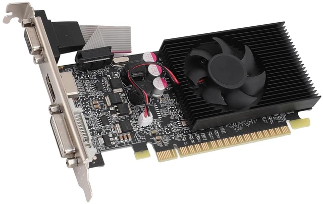 Main image of VBESTLIFE GT210 1GB Graphics Card, DDR3 64Bit GPU, 550MHz PCIE 2.0 16X Gaming Video Card, Desktop Computer Graphics Card Support for DirectX 10.1