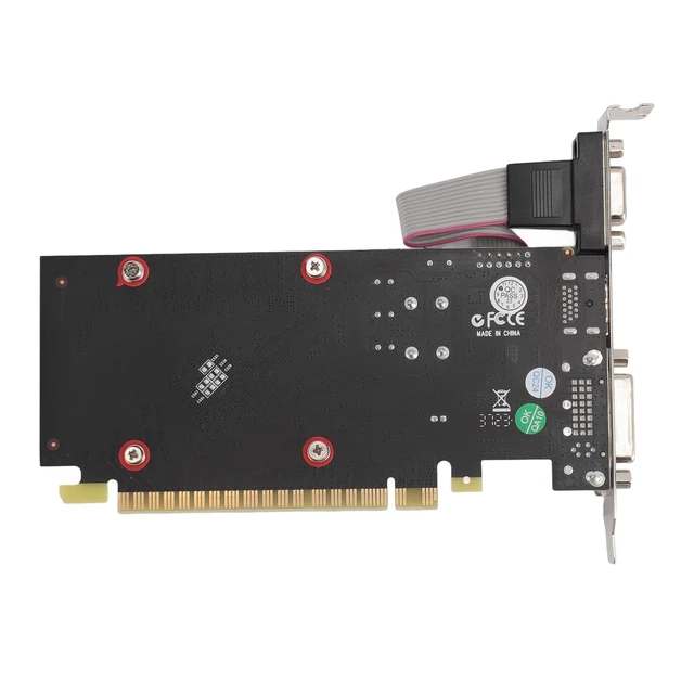 Alt view image 5 of 5 - VBESTLIFE GT210 1GB Graphics Card, DDR3 64Bit GPU, 550MHz PCIE 2.0 16X Gaming Video Card, Desktop Computer Graphics Card Support for DirectX 10.1