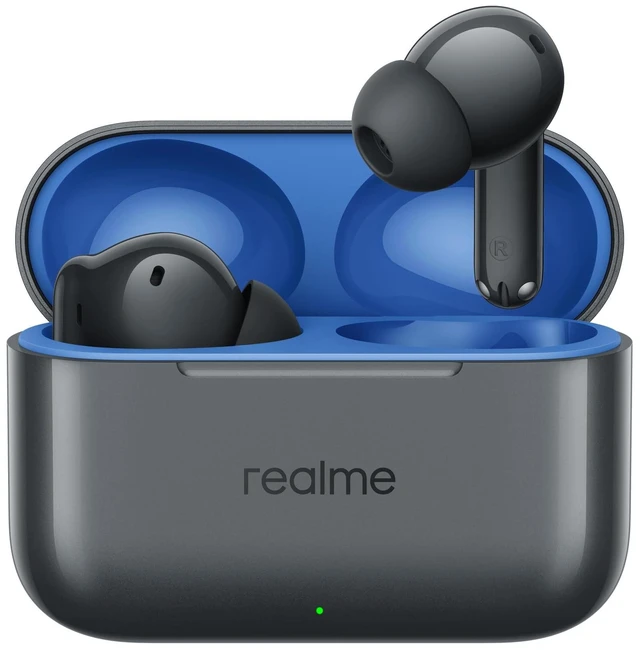 Main image of realme Buds T200 TWS Buds, Hi-Res Audio, LDAC, IP55 Water Resistant, 12.4mm Dynamic Bass Driver, 32dB ANC, 50h Playback - (Gray)