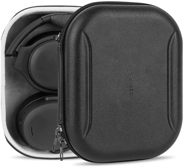 Main image of Geekria PRO Rugged Headphones Case Compatible with Sony WH-1000XM4, Skullcandy Crusher ANC 2, Edifier W830BT and More, Hard Shell, Durable, Multi-Layer Protection Travel Carrying Bag (Black)