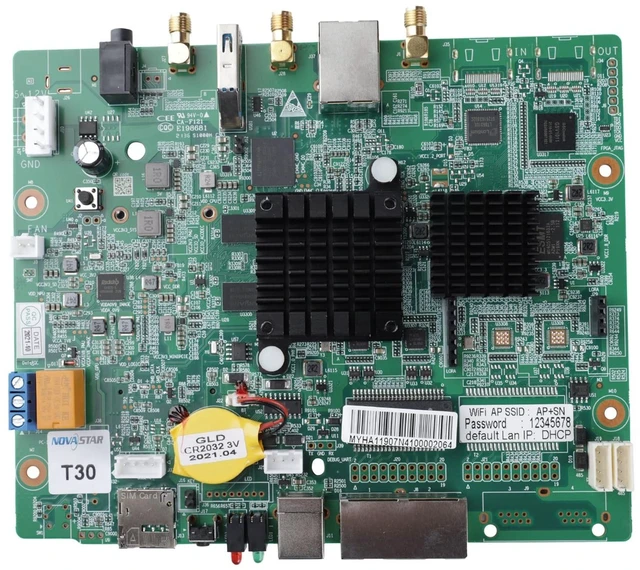Main image of Novastar T30 Taurus Series Multimedia Player Controller Led Display Control Card (Updated Version of T3)