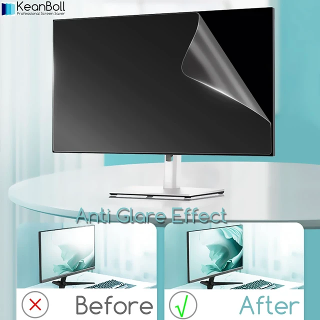 Alt view image 2 of 5 - KEANBOLL 2-Pack 21.5 Inch Digital Picture Frame Screen Protector, Matte-Anti Glare Screen Protector Compatible with 21.5-Inch Digital Calendar, Eye Protection Eye Filter Scratch Resistant