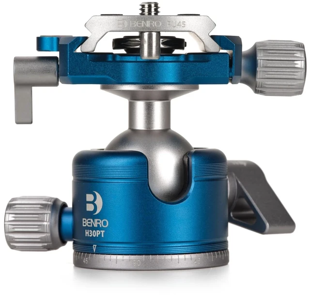 Main image of Benro H30PT Ball Head - 9kg Load Capacity, Arca-Type QR, Pro Photography