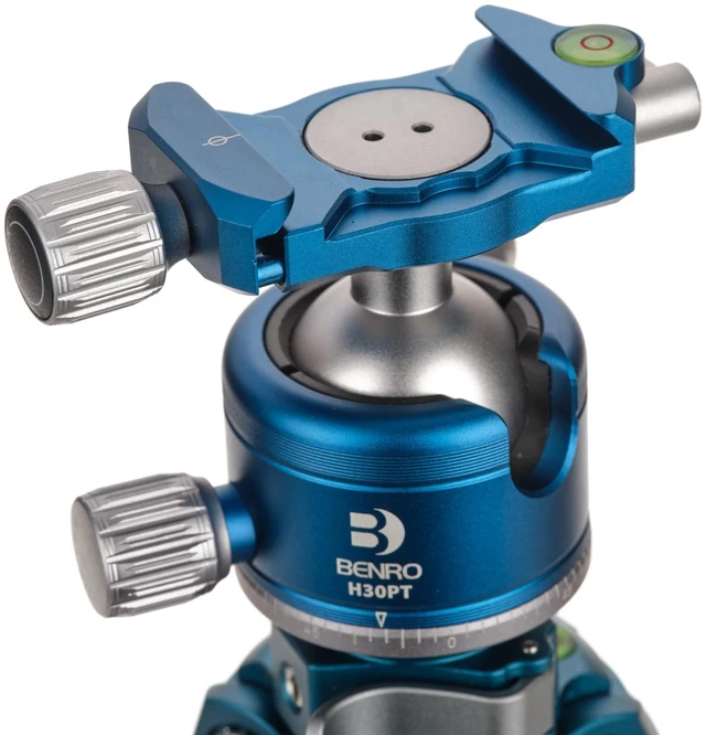 Alt view image 5 of 5 - Benro H30PT Ball Head - 9kg Load Capacity, Arca-Type QR, Pro Photography