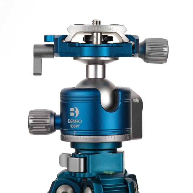 Alt view image 3 of 5 - Benro H30PT Ball Head - 9kg Load Capacity, Arca-Type QR, Pro Photography