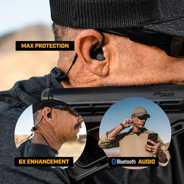Alt view image 2 of 5 - AXIL x SIG SAUER GS Extreme 2.0 Shooting Ear Buds Hearing Enhancement