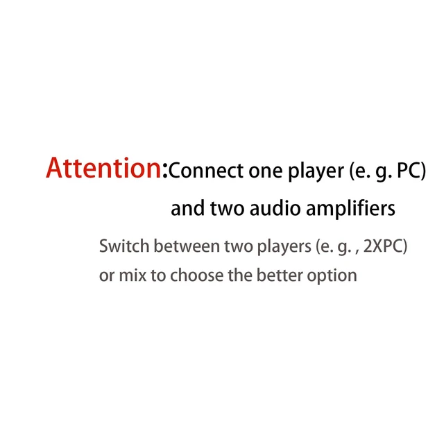 Alt view image 4 of 5 - Arklove 3ft Shielded RCA Splitter Subwoofer Stereo Audio Video Cable 1 Male to 2 Female Dual Speaker Y Adapter Connector Extension Cord 24k Gold Plated(2 Pack)