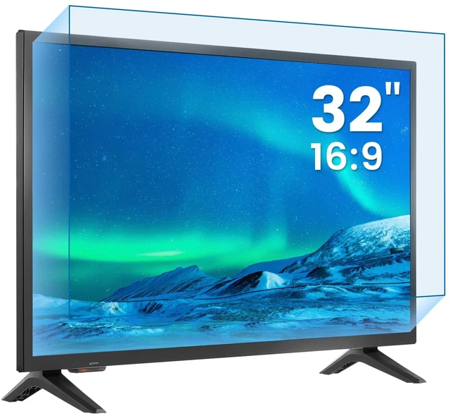 Main image of F FORITO 32" 16:9 Anti Blue Light Anti Glare Matte TV Screen Protector