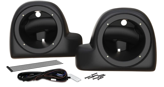 Alt view image 2 of 5 - Wild Boar Audio WBACL 6.5" Speaker Adaptors for 2014-Current Harley-Davidson Motorcycles with Air-Cooled Lowers