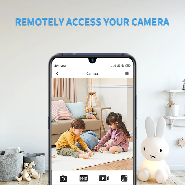 Alt view image 3 of 5 - DuboCam Mini Camera DIY Module, HD 1080P Wireless Cameras, Small WiFi Nanny Cam, Portable Tiny Security Camera for Home Indoor & Outdoor