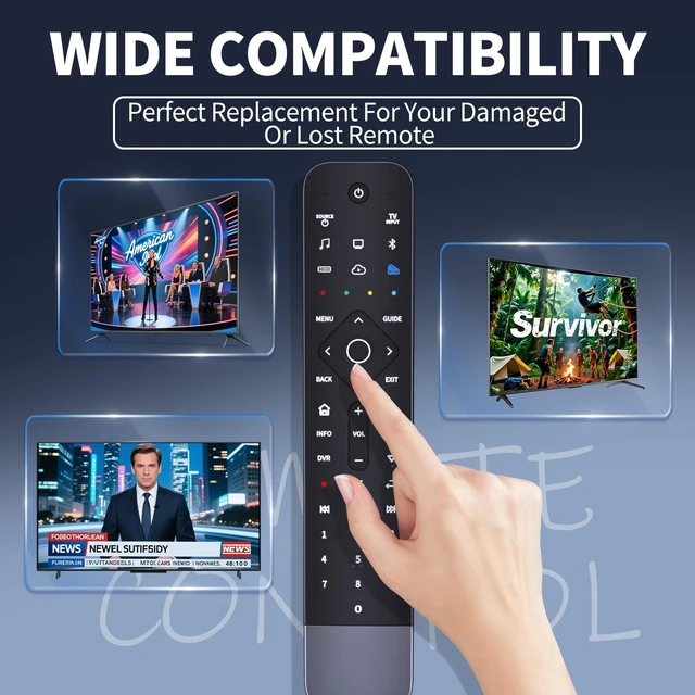 Alt view image 2 of 5 - Replacement Remote Control for Bose 500, 700 Sound Bar