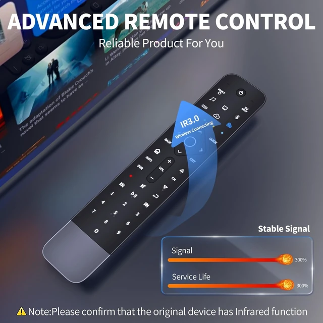 Alt view image 5 of 5 - Replacement Remote Control for Bose 500, 700 Sound Bar