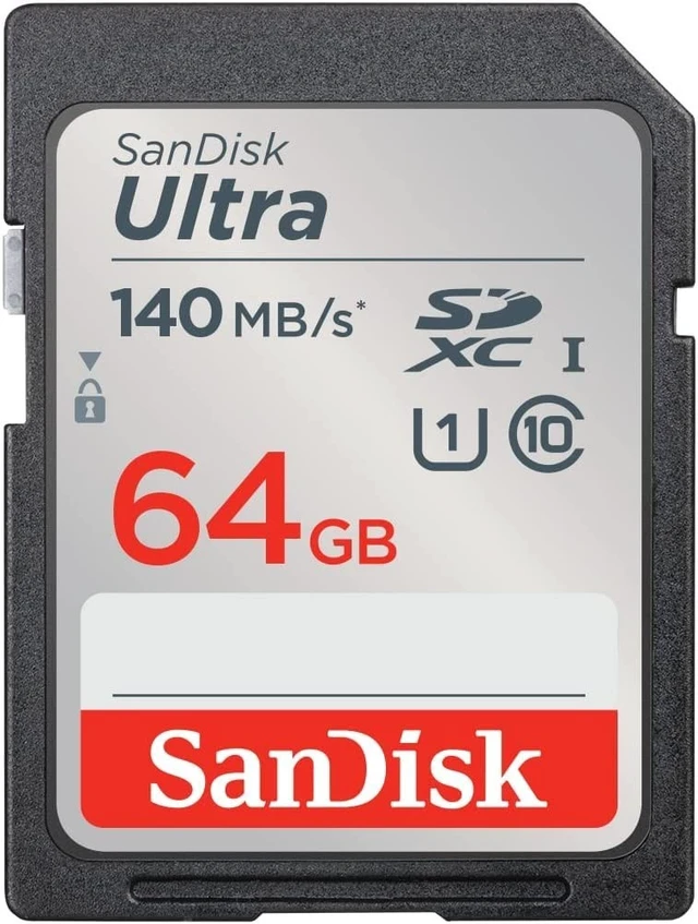 Alt view image 2 of 5 - SanDisk SD Card 64GB Ultra (2 Pack) Class 10 Memory Card SDSDUNB-064G-GN6IN