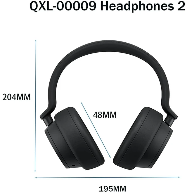 Alt view image 2 of 5 - Headphones 2 C3K1830 Compatible with for Microsoft Surface Headphones 2