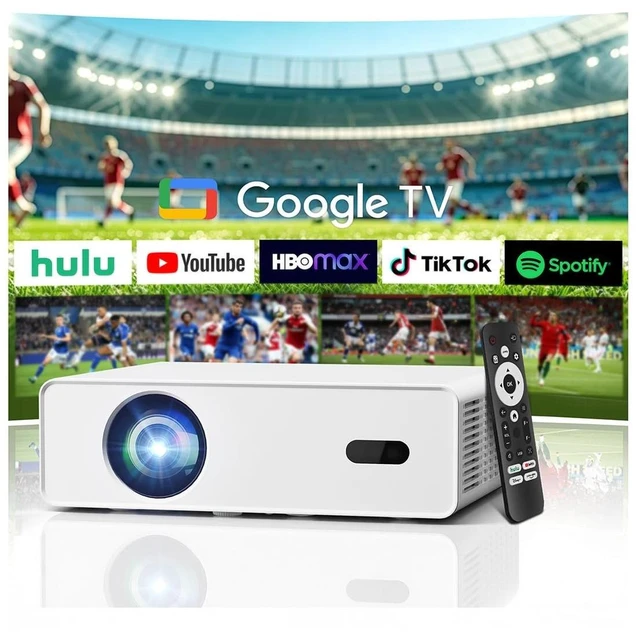 Main image of XENPONAD 4K Smart Projector with Google TVNative 1080P 1000 ANSI Projector