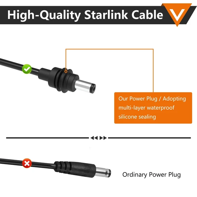 Alt view image 5 of 5 - 30V 2A 60W DC Charger Replacement Power Adapter for Starlink Mini Dish