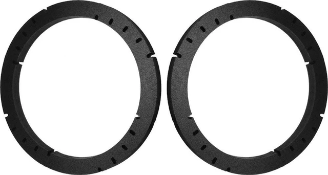 Main image of 5.25" 5 1/4" Speaker Spacers Depth Extender Extending Rings - 3/4" thick - ID: 4 3/4" OD: 5 3/4" - 1 Pair - SSK525XK - Stackable - Perfect For Framing Fiberglass Enclosures