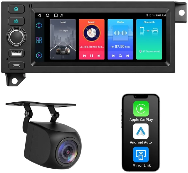 Main image of Plug and Play Car Radio Stereo for Old Dodge/Chrysler/Plymouth/Jeep Android 15 4+64G Support CarPlay, Android Auto, GPS, Touchscreen