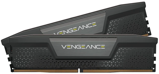 Main image of CORSAIR VENGEANCE DDR5 RAM 32GB (2x16GB) 5200MHz CL40-40-40-77 1.25V Intel XMP Desktop Computer Memory - Black (CMK32GX5M2B5200C40)