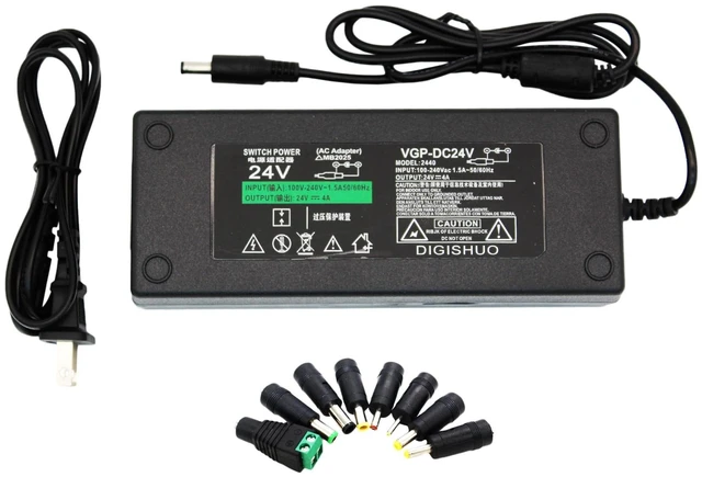 Main image of 24V 4A 96W AC-DC Power Supply Adapter