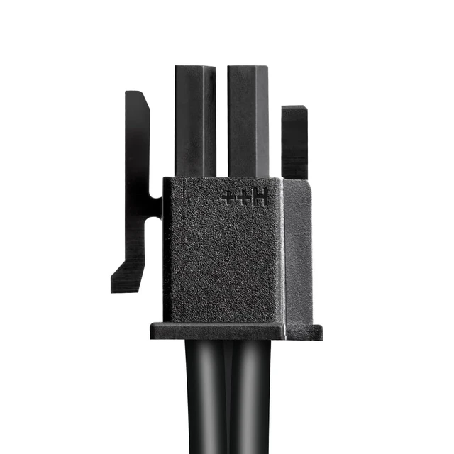 Alt view image 3 of 4 - CableMod Pro ModFlex Sleeved 12V-2x6 PCIe Cable for EVGA (Blk + Wht, 4x8p)