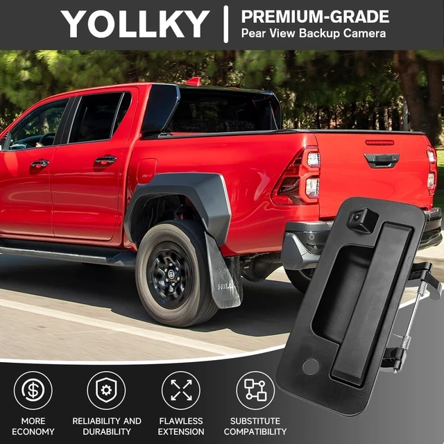 Alt view image 2 of 5 - Tailgate Handle Backup Camera 906069FM1A for Titan