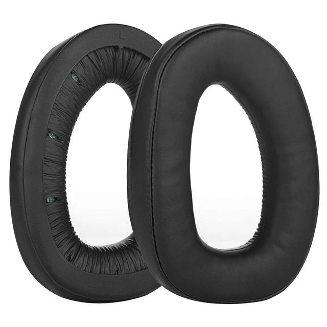 Alt view image 2 of 5 - Geekria Replacement Ear Pads for Sennheiser GSP300/ GSP301/ GSP302/ GSP303/ GSP350/ GSP370 Gaming Headphones Ear Cushions (Black)