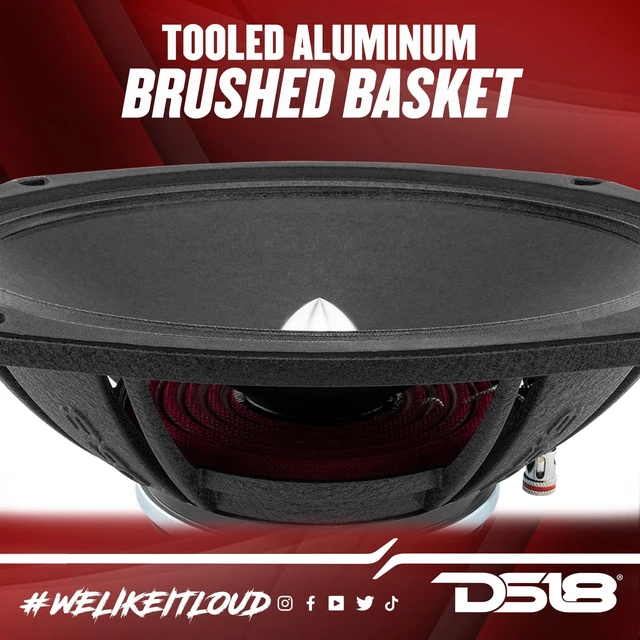 Alt view image 4 of 5 - DS18 PRO-FR69NEO 6x9 Neodymium Full-Range Loudspeaker with Bullet 500 Watts, 4-Ohm with Grill (1 Speaker)