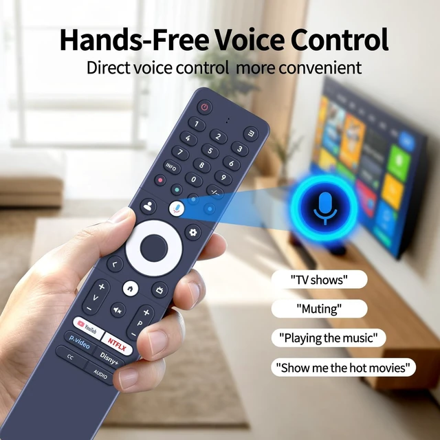 Alt view image 3 of 5 - Replacement Voice Remote Control for SRC-4020-01 2025 Sansui TV