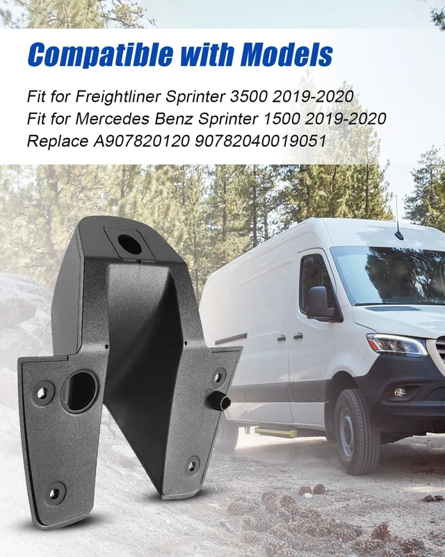 Alt view image 5 of 5 - A907820120 Rear Camera Housing Fit for Freightliner Sprinter 1500 2500 3500