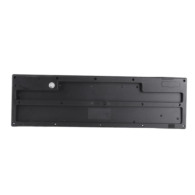 Alt view image 2 of 5 - Dioche KA Fullsize Ergonomic Keyboard Designed Specifically for Lefthanded Users, Featuring Dual USB Ports, a 109-key Layout, Compatibility with Computers and Laptops, and